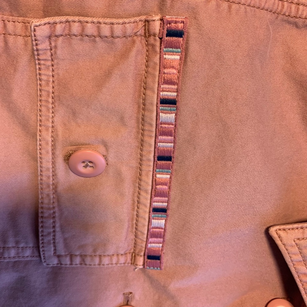 GAP Vintage Pale Pink Denim Jacket – Y2K Utility Style - Picture 3 of 16